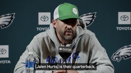 Hurts has autonomy over the Eagles' offense - Sirianni
