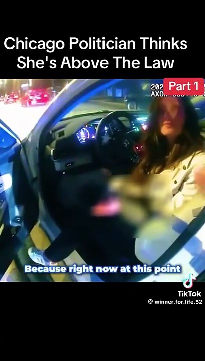 CHICAGO POLITICIAN THINKS SHE'S ABOVE THE LAW