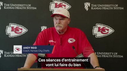 Chiefs - Andy Reid heureux du retour de Rashee Rice