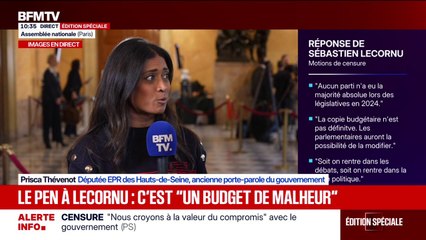 Budget: “Si les Socialistes veulent rajouter des choses, nous allons en parler lors d’un débat parlementaire “, assure Prisca Thevenot (EPR)