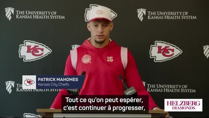 Chiefs - Patrick Mahomes sur Rashee Rice : "Il va être difficile à garder en dehors du terrain"
