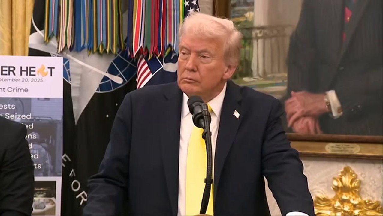 Trump jokes people are afraid to fish after Ven...