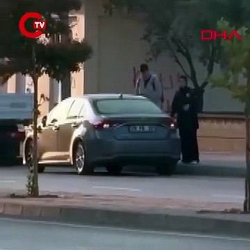 Okul müdürüne çocuklarının gözü önünde silahlı saldırı; o anlar kamerada