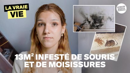 Elle vit dans 13m² avec des trous au plafond | LA VRAIE VIE