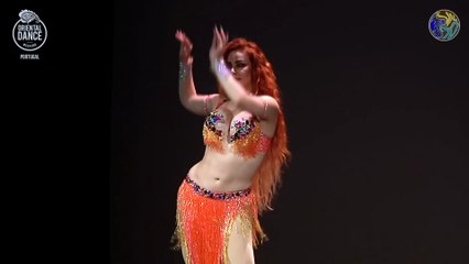 Oxana Bazaeva and Artem Uzunov belly dance drums | Darbuka Tabla solo