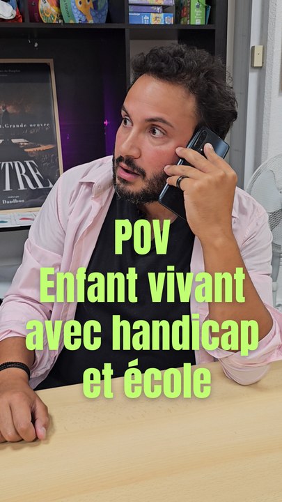 POV  école et enfant en situation de handicap
