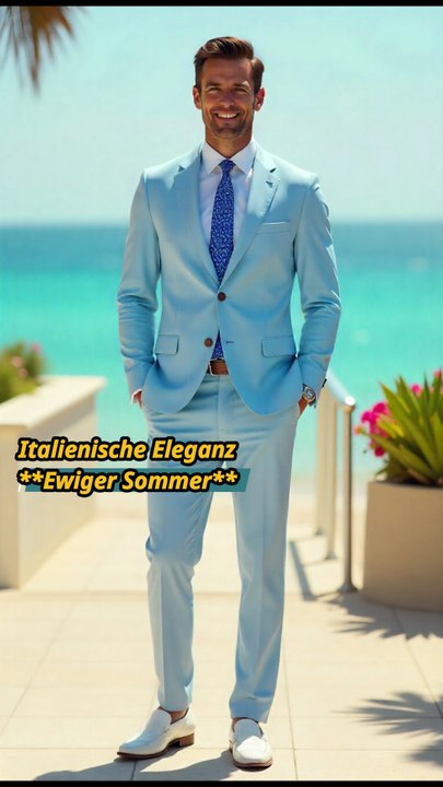 ✨ Italienischer Sommer: Luxuriöser Stil am Mittelmeerstrand