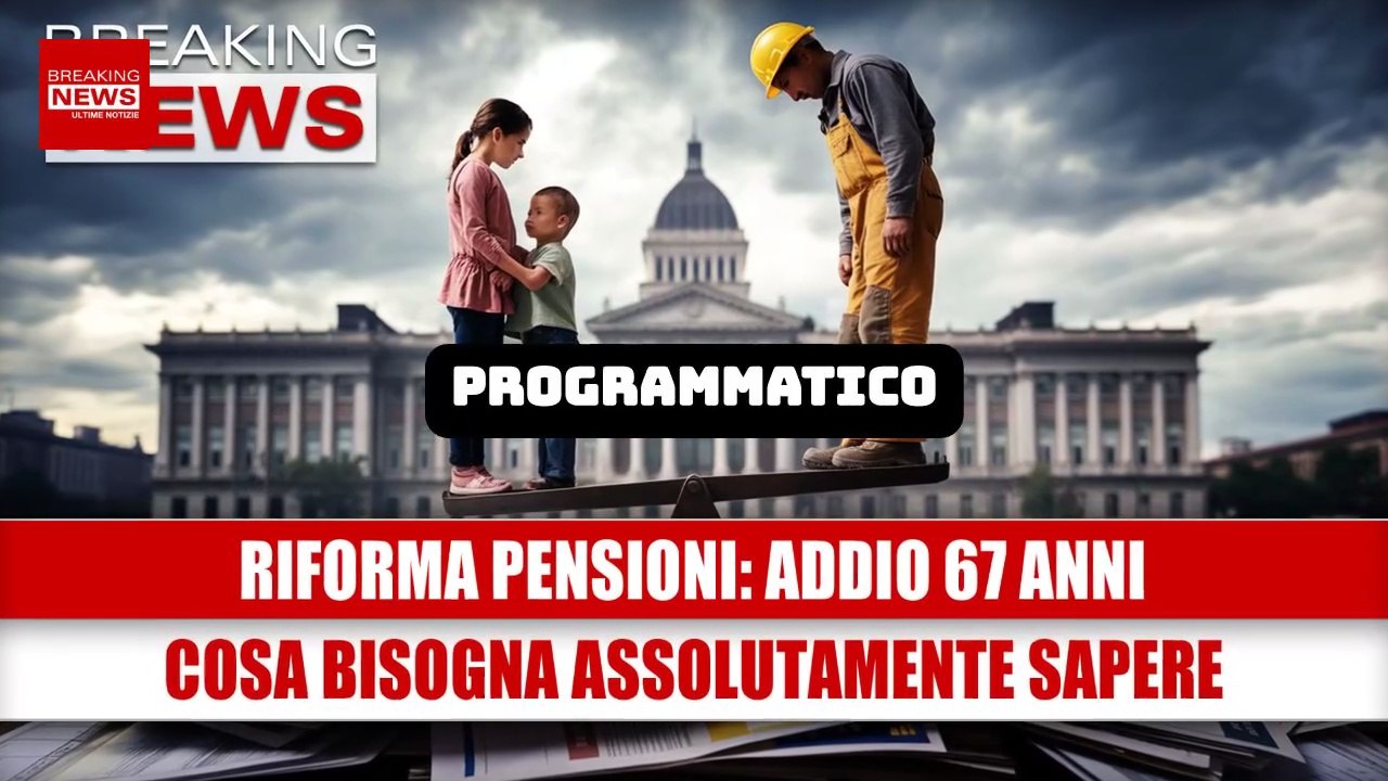Manovra 2026: stop all’aumento pensioni per lavori usuranti e nuove misure per famiglie
