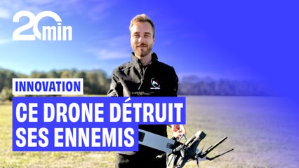 Ce drone peut détruire les appareils ennemis