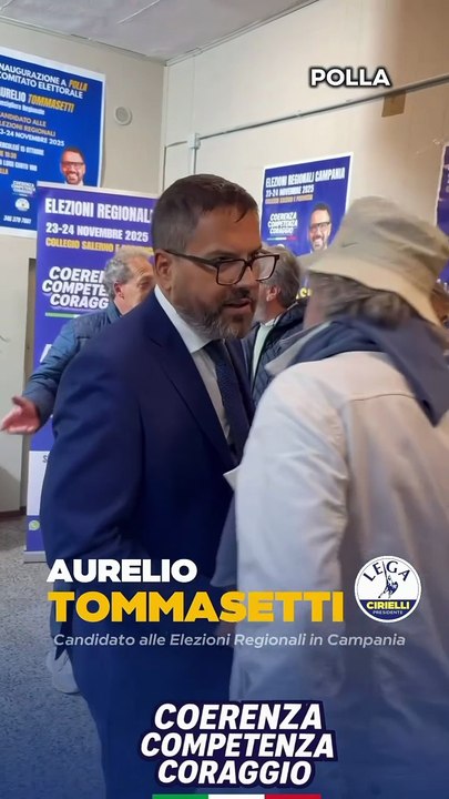 Tommasetti - Grazie POLLA, grazie Vallo di Diano🇮🇹 (15.10.25)