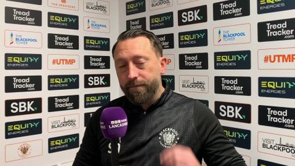 Blackpool coach looks ahead to Wycombe Wanderers test