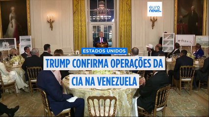 Trump confirma que EUA realizam operações secretas da CIA na Venezuela