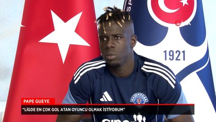 Kasımpaşalı Pape Gueye, gözünü gol krallığına dikti!