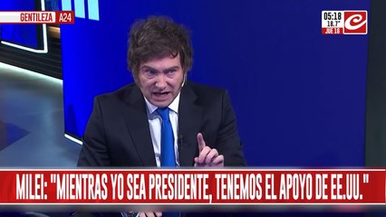 Tras las declaraciones de Trump, Milei continúa con las aclaraciones