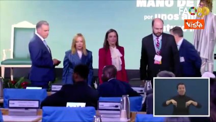 Cerimonia 80 anni Fao, l'arrivo della premier Meloni