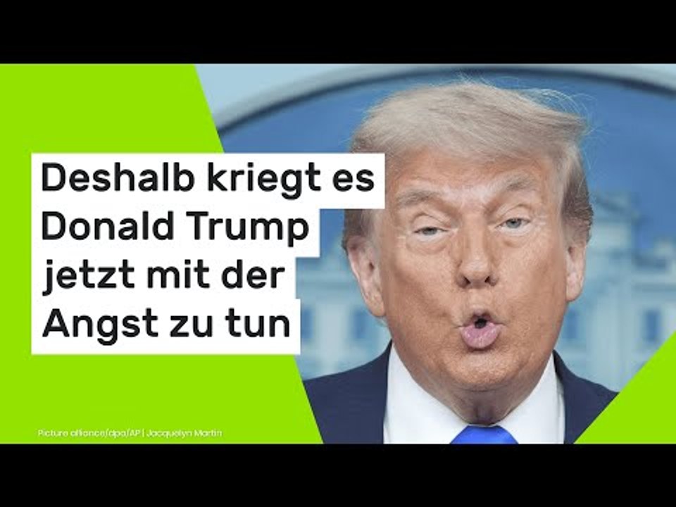 'No Kings'-Proteste angekündigt: Deshalb kriegt es Donald Trump jetzt mit der Angst zu tun