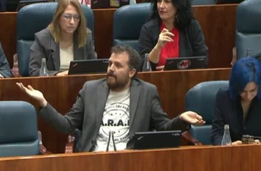 Expulsan al Diputado de Más Madrid que amenazó con disparar a Ayuso