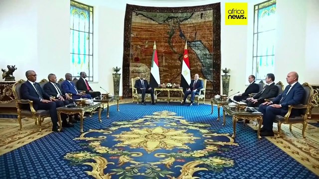 Sudan's Al Burhan visits Cairo for talks with Egypt's El Sisi