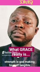 A snippet of the message titled_ Understanding Grace into detail  #grace #trendingshorts