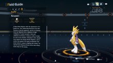 renamon all digivolution/de-digivolution/profile Digimon Story Time Stranger