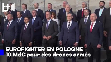 Des Eurofighter allemands en Pologne / L’OTAN se blinde face à la Russie, défense renforcée