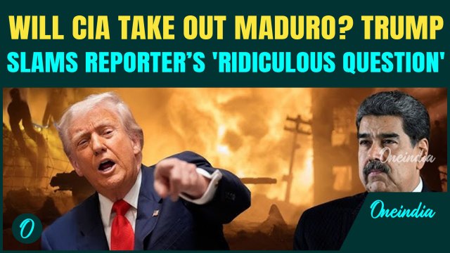 Trump Planning to ASSASSINATE Maduro? DODGES Question Whether CIA Will Take Out Venezuela’s Maduro