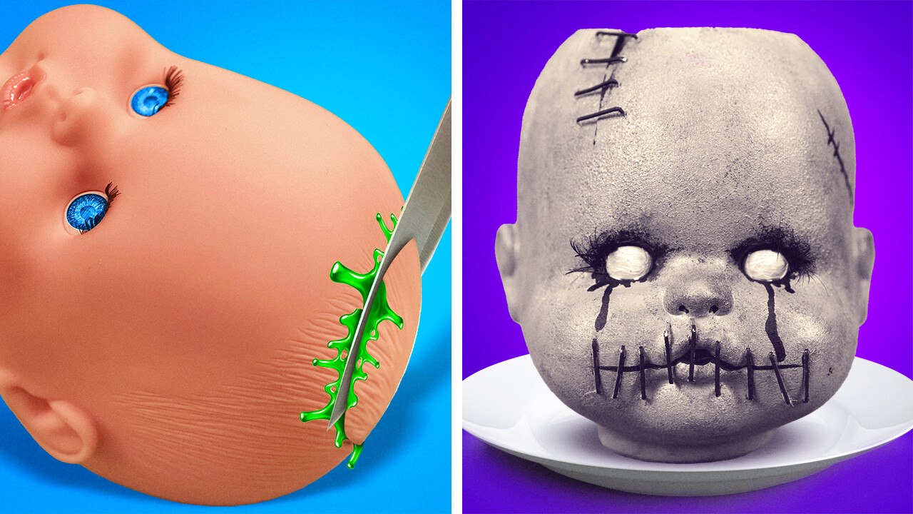 Spooky Halloween party at home || Trick or treat! Last minute diy crafty ideas by 123 Go!