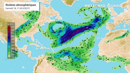 Retour du flux perturbé ce week-end en France