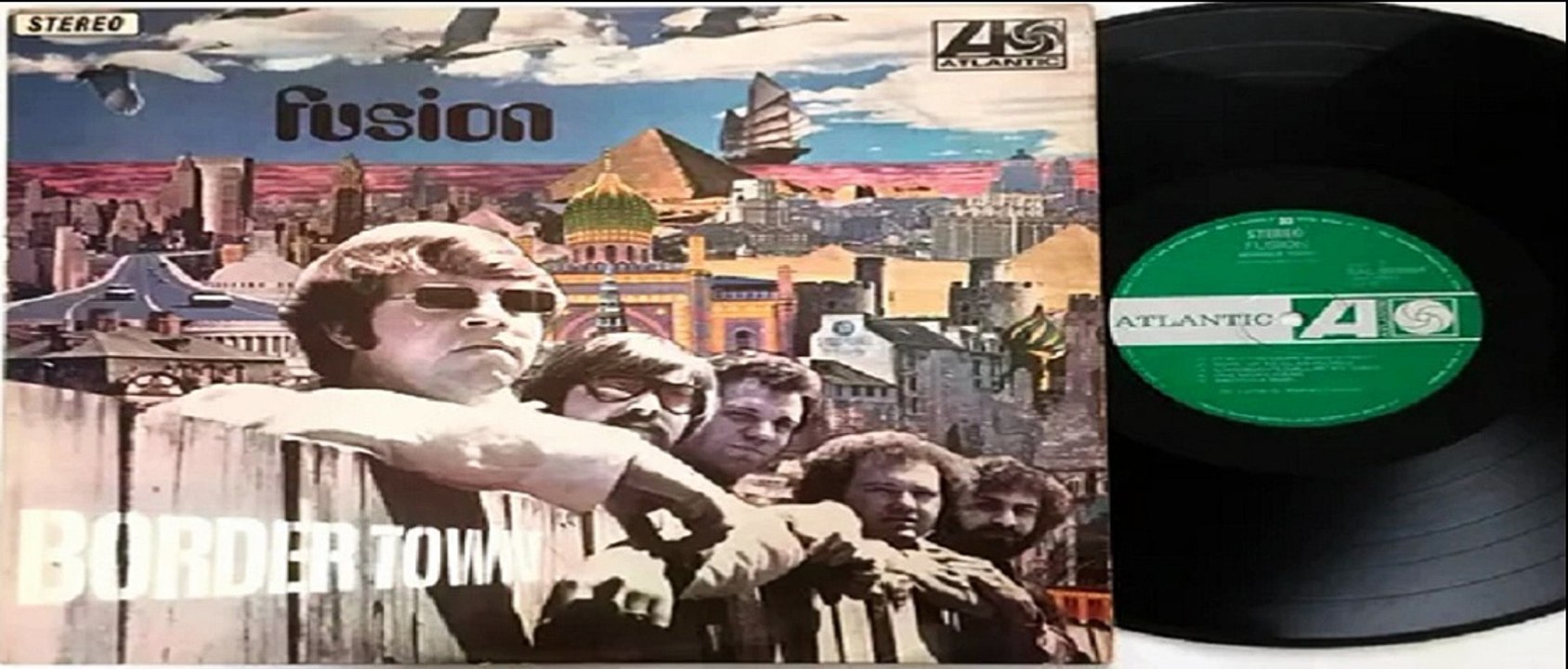 Fusion — Border Town 1969 (USA, Psychedelic, Jazz, Blues Rock)