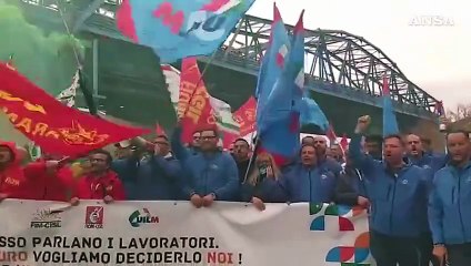 Ex Ilva: sciopero in tutti i siti, corteo a Taranto