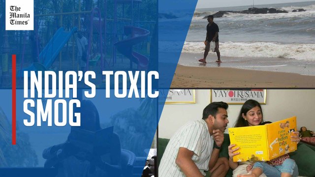 The families fleeing India's capital to escape the toxic smog