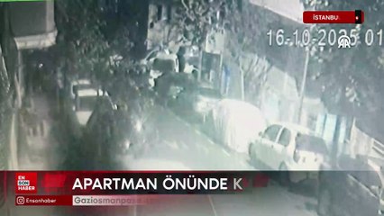İstanbul Gaziosmanpaşa'da apartman önüne el yapımı patlayıcı atıldı