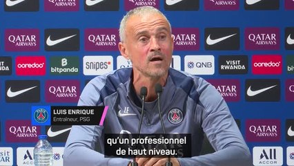 PSG - Luis Enrique : "Je suis plus un grand-père qu’un sportif de haut niveau"