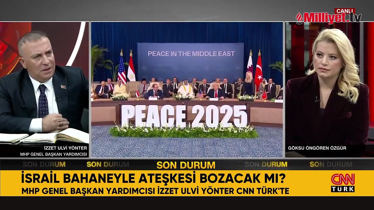 MHP'li Izzet Ulvi Yönter, CNN Türk'te konuştu: 'Türkiye dünyaya vicdan ve merhamet dersi verdi'