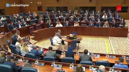 Monumental repaso de Ayuso contra Sánchez y su lista de "mentiras"