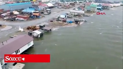 Halong Tayfunu, Alaska’nın batısını vurdu