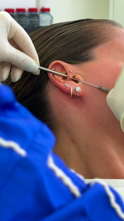 Meet Your Daith: The Inner Circle's Hottest Accessory! #daithpiercing #helixpiercing #traguspiercing