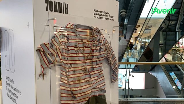 Expo La vitesse laisse des traces à l'esplanade de Louvain-la-Neuve