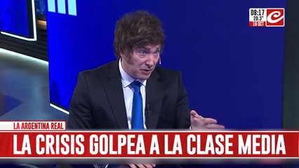 Milei dice que los trabajadores son los grandes beneficiados de su gobierno