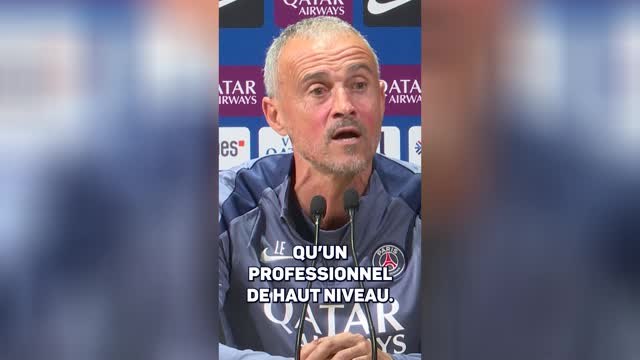 Luis Enrique plaisante : Je suis plus un grand-père qu’un sportif de haut niveau