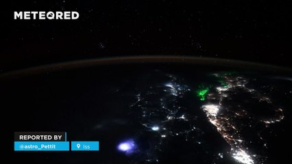 Spectacular view of Southeast Asia from the ISS. City lights, fires, and storms created a breathtaking spectacle