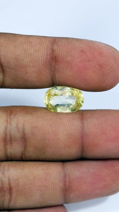 Oval Yellow Sapphire – A Symbol of Wisdom and Prosperity