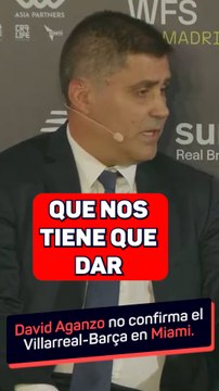 Aganzo exige información sobre el partido de Miami: Somos nosotros los que jugamos