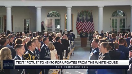 USA - President Trump Participates in a Medal of Freedom Ceremony for Charlie Kirk (15.10.25)