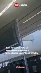 Türk hacker gruplarından ABD ve Kanada'da siber saldırı! 'Yaşasın Özgür Filistin' sesleri havalimanlarında yankılandı