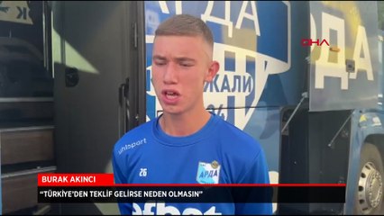 Bulgaristan Ligi'nin 17 yaşındaki yeteneği Burak Akıncı'nın Türk idolleri