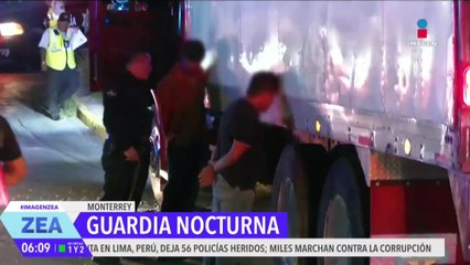 Tres hombres son detenidos en Monterrey, Nuevo León