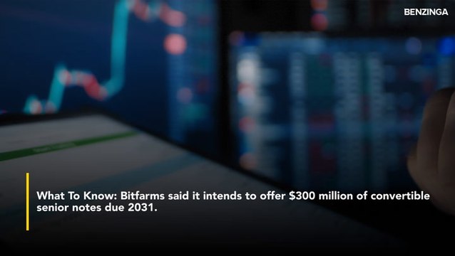 Bitfarms Stock Is Tumbling After Hours- Why Investors Are Selling Shares