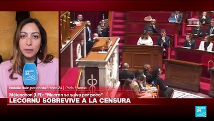 Informe desde París: premier Sébastien Lecornu sobrevive a dos mociones de censura