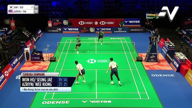 Azriyn dan Wee Kiong lakar kejutan ke atas pilihan utama daripada Korea Selatan